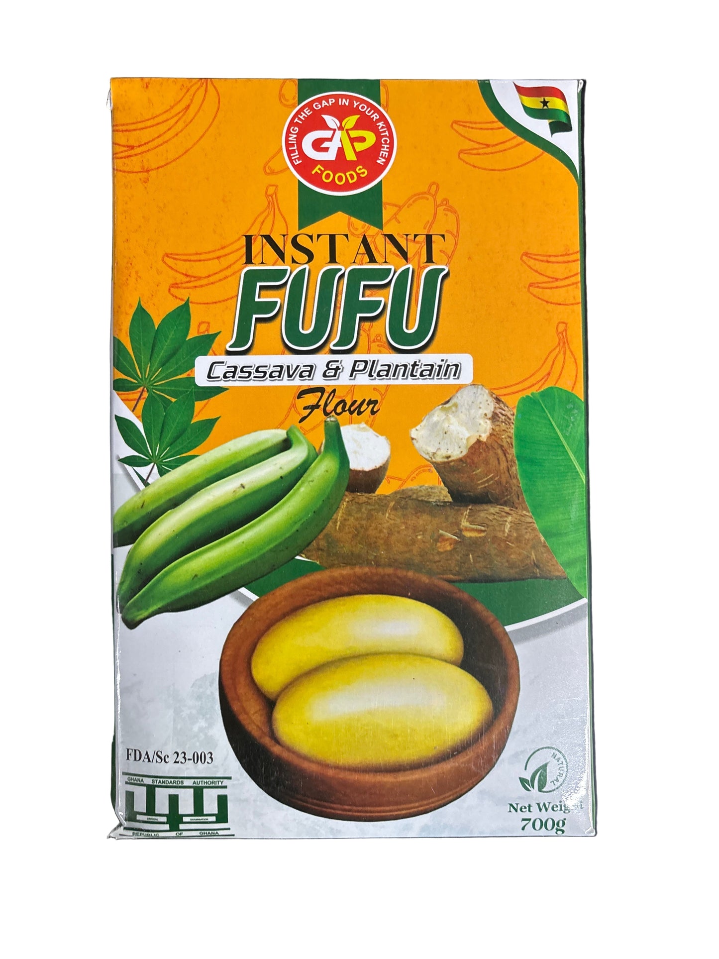 GAP Foods Fufu Flour (700g)
