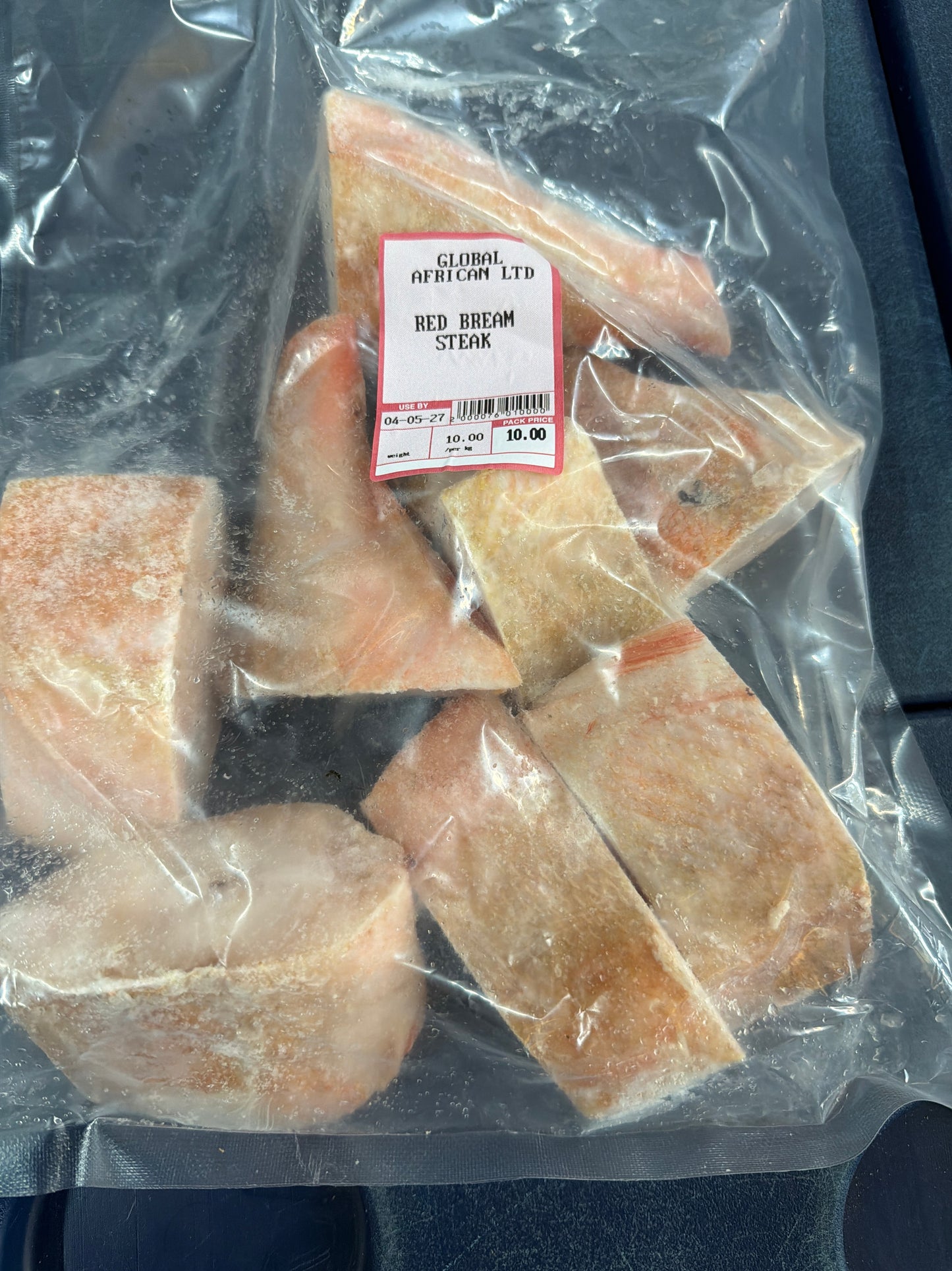 Red bream steak
