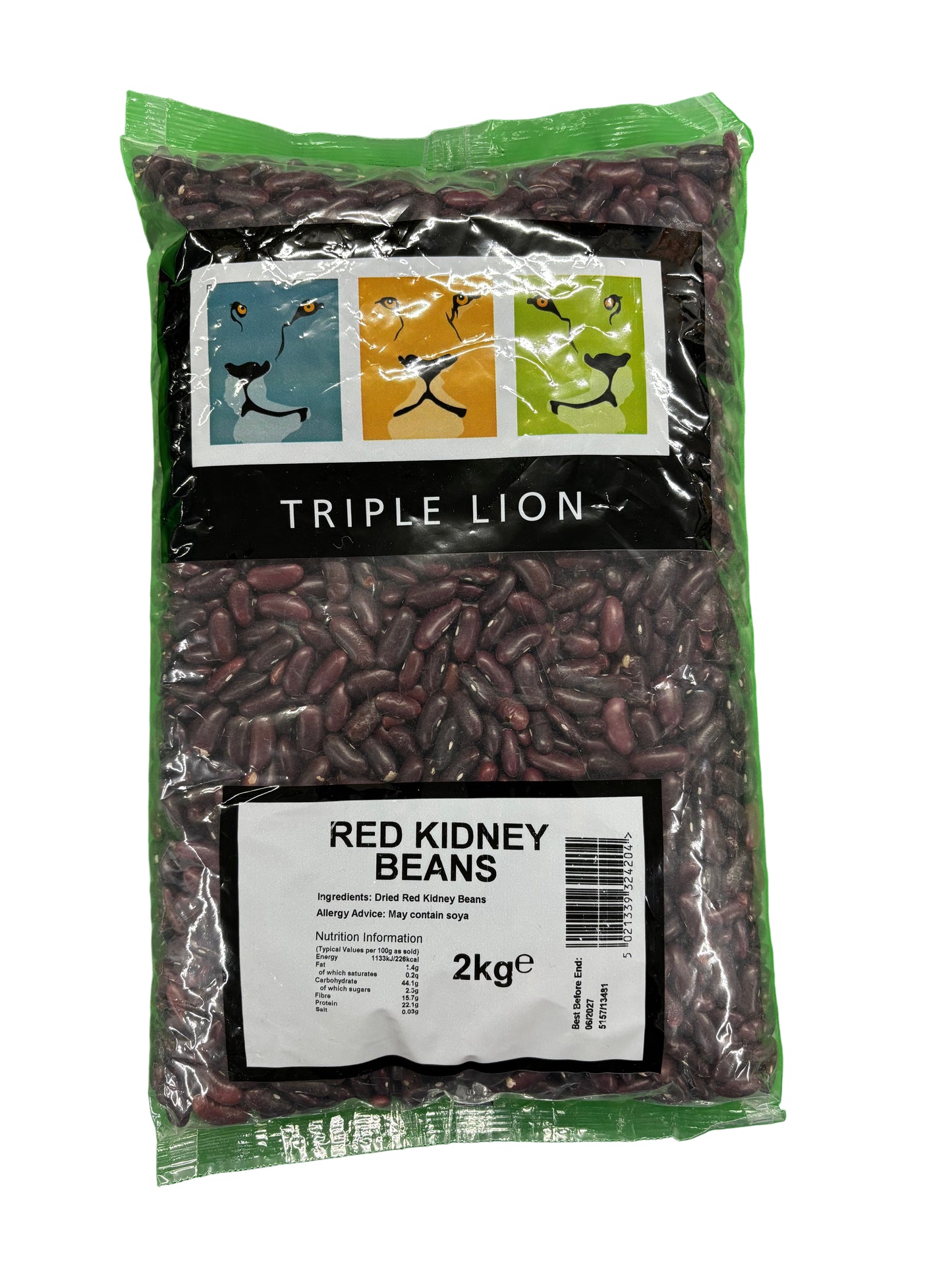 Triple Lion Red Kidney Beans 2Kg