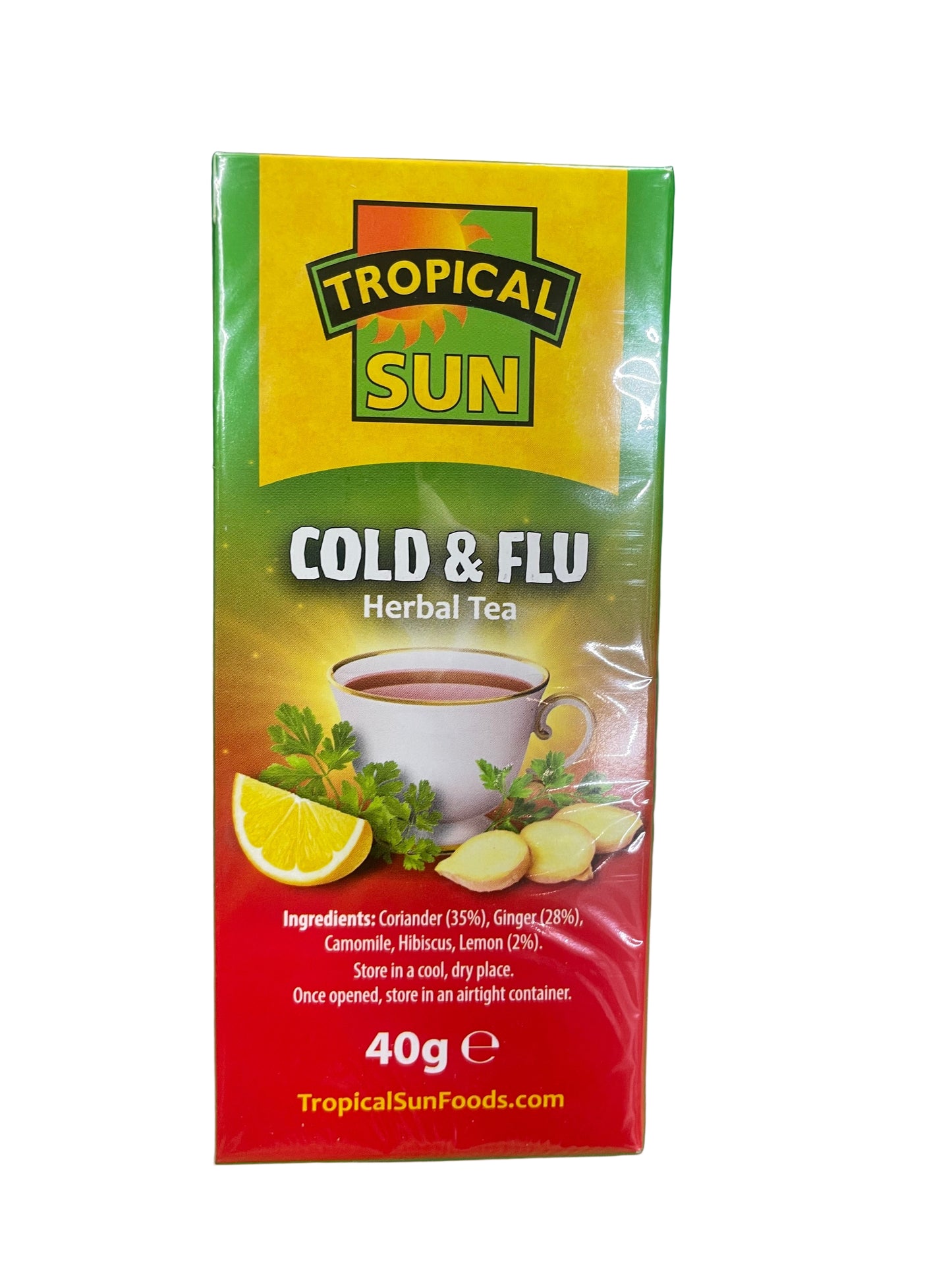Tropical Sun Cold & Flu Herbal Tea (40g)