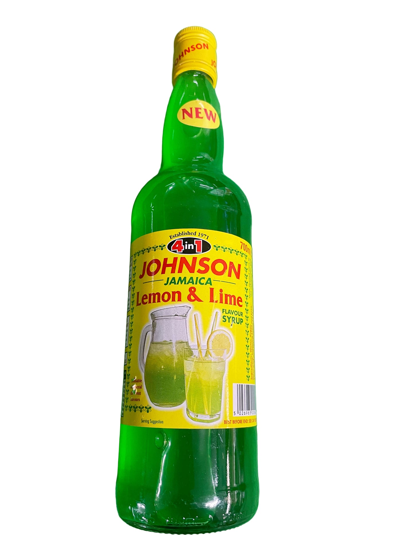 Johnson Jamaica Lemon & Lime Flavour Syrup (700ml)