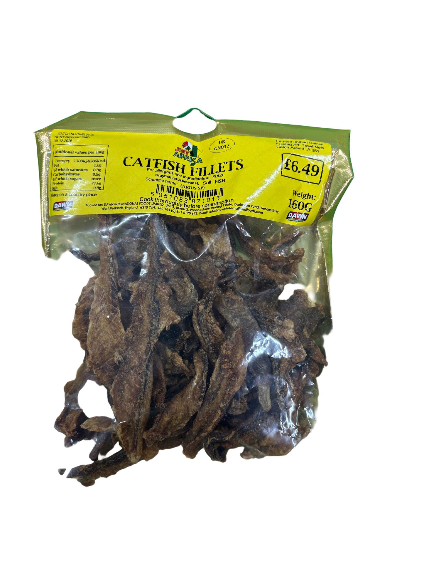 Just Africa Catfish Fillets