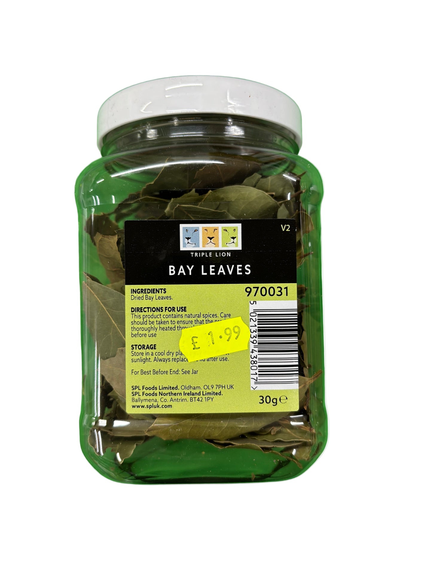 Triple Lion Bay Leaves (30g)