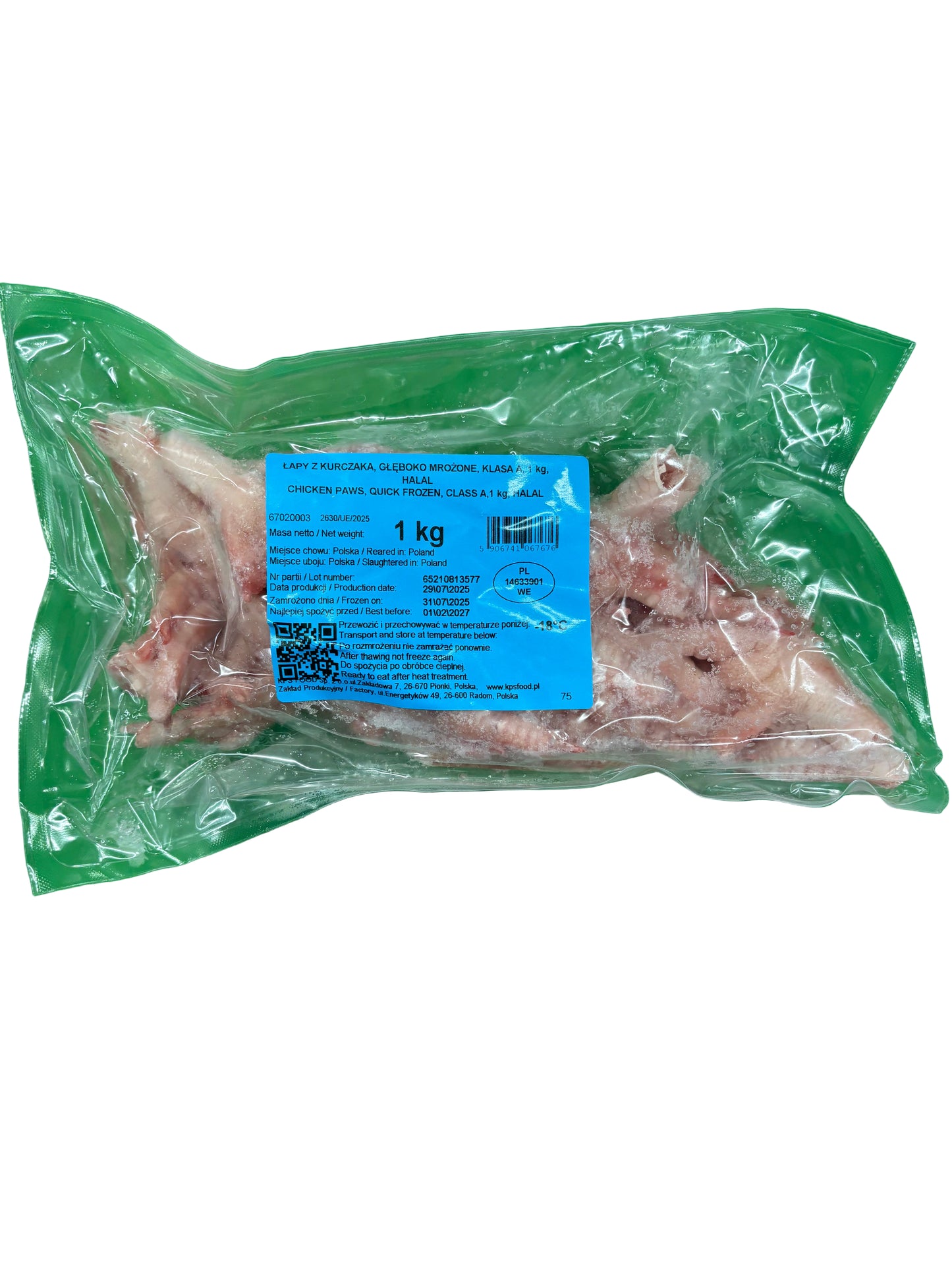 Chicken Feet / Paws (1KG)