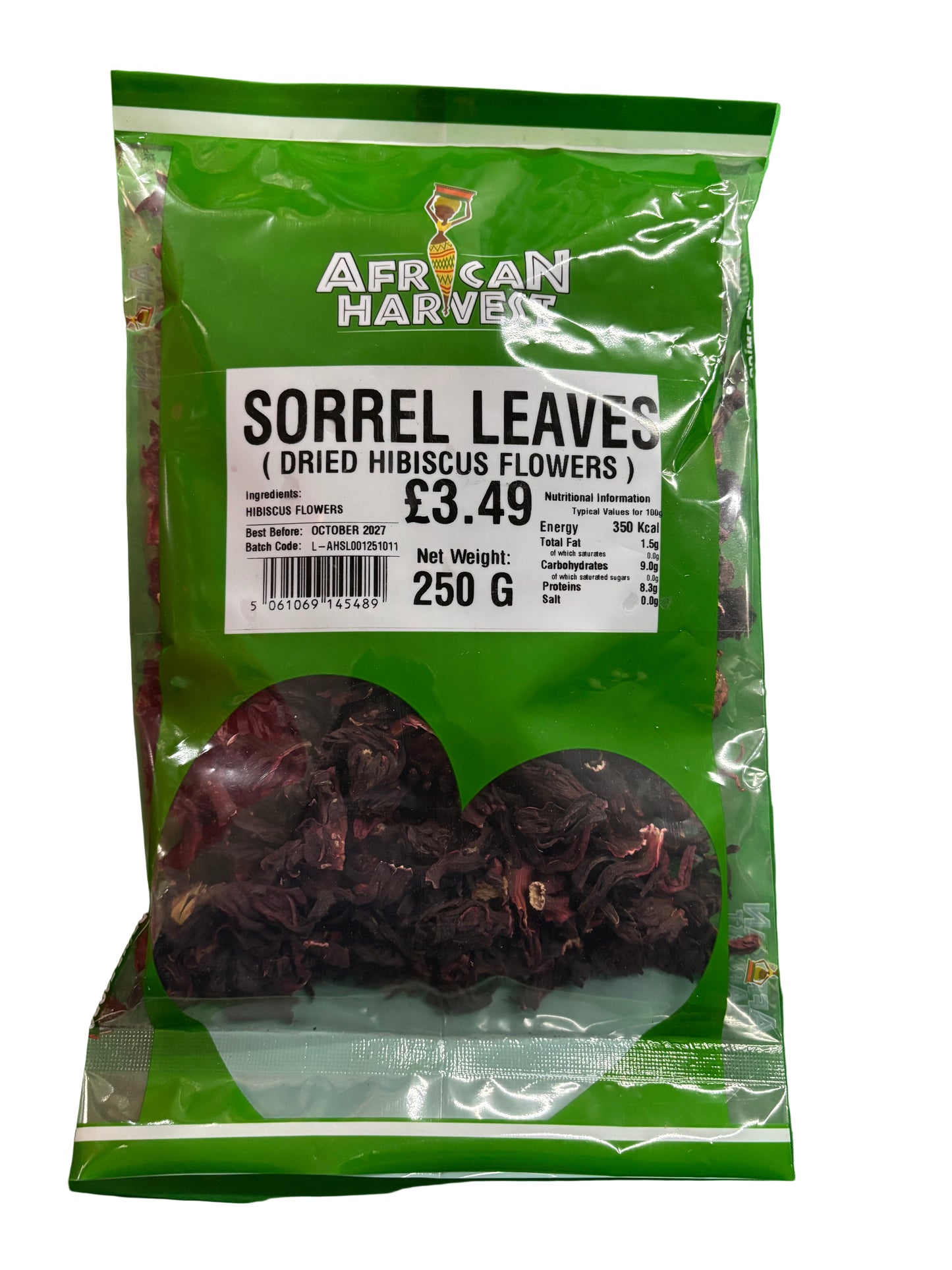African Harvest Sorrel Leaves (250g)