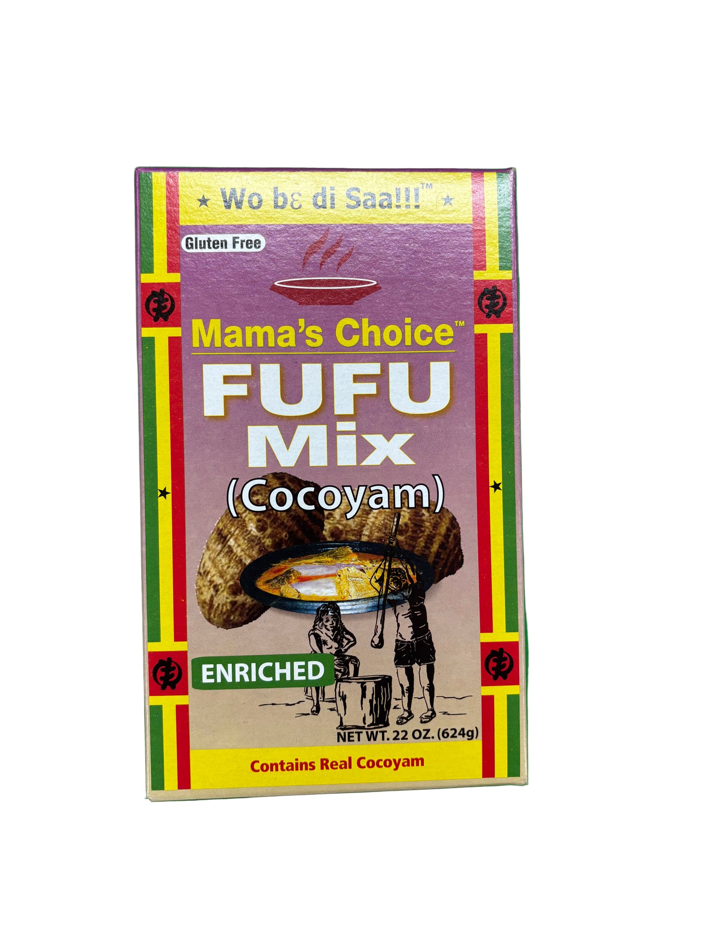 Mama's Choice Cocoyam Fufu Mix 624g