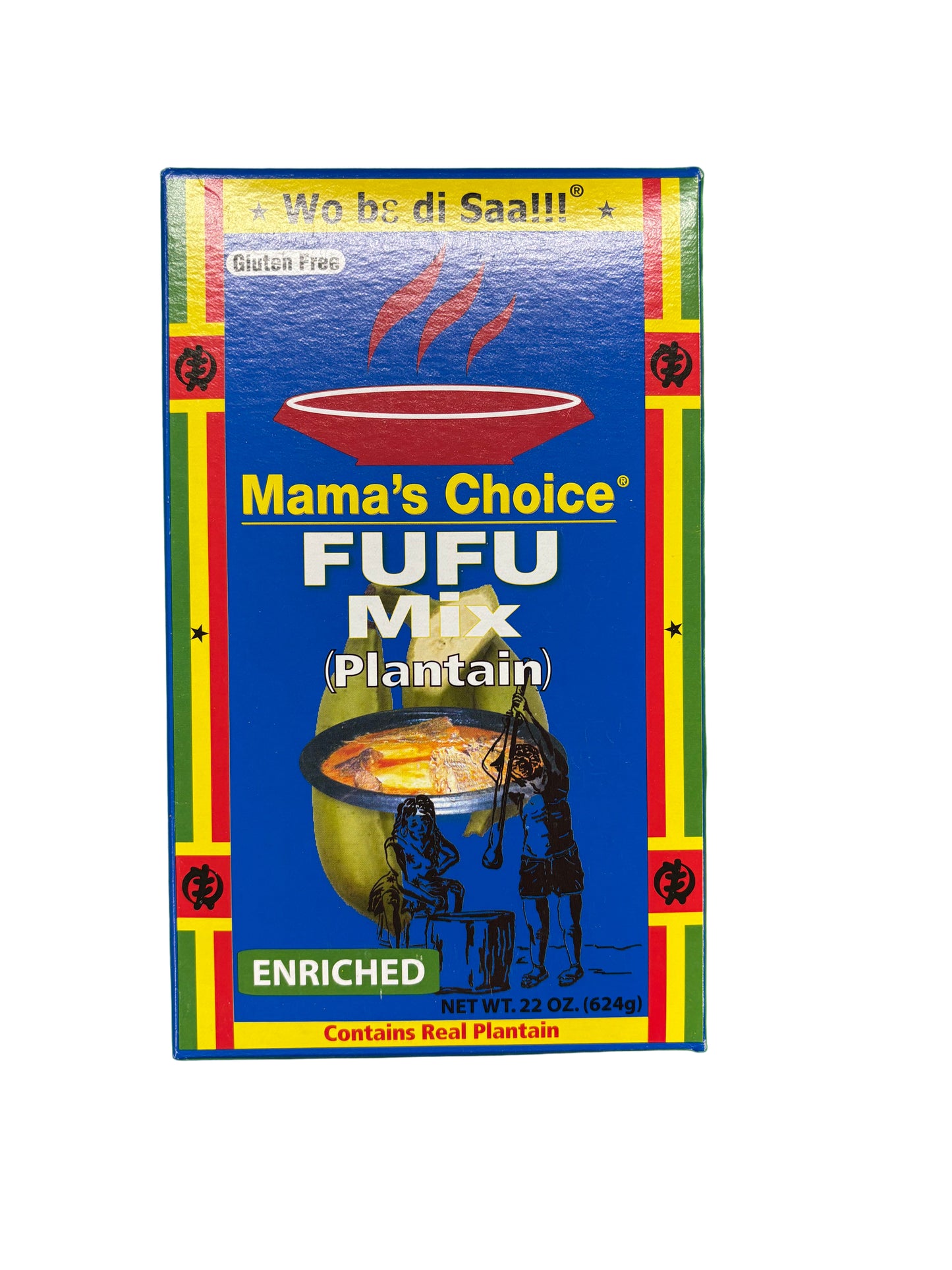 Mama's Choice Plantain Fufu Mix 624g