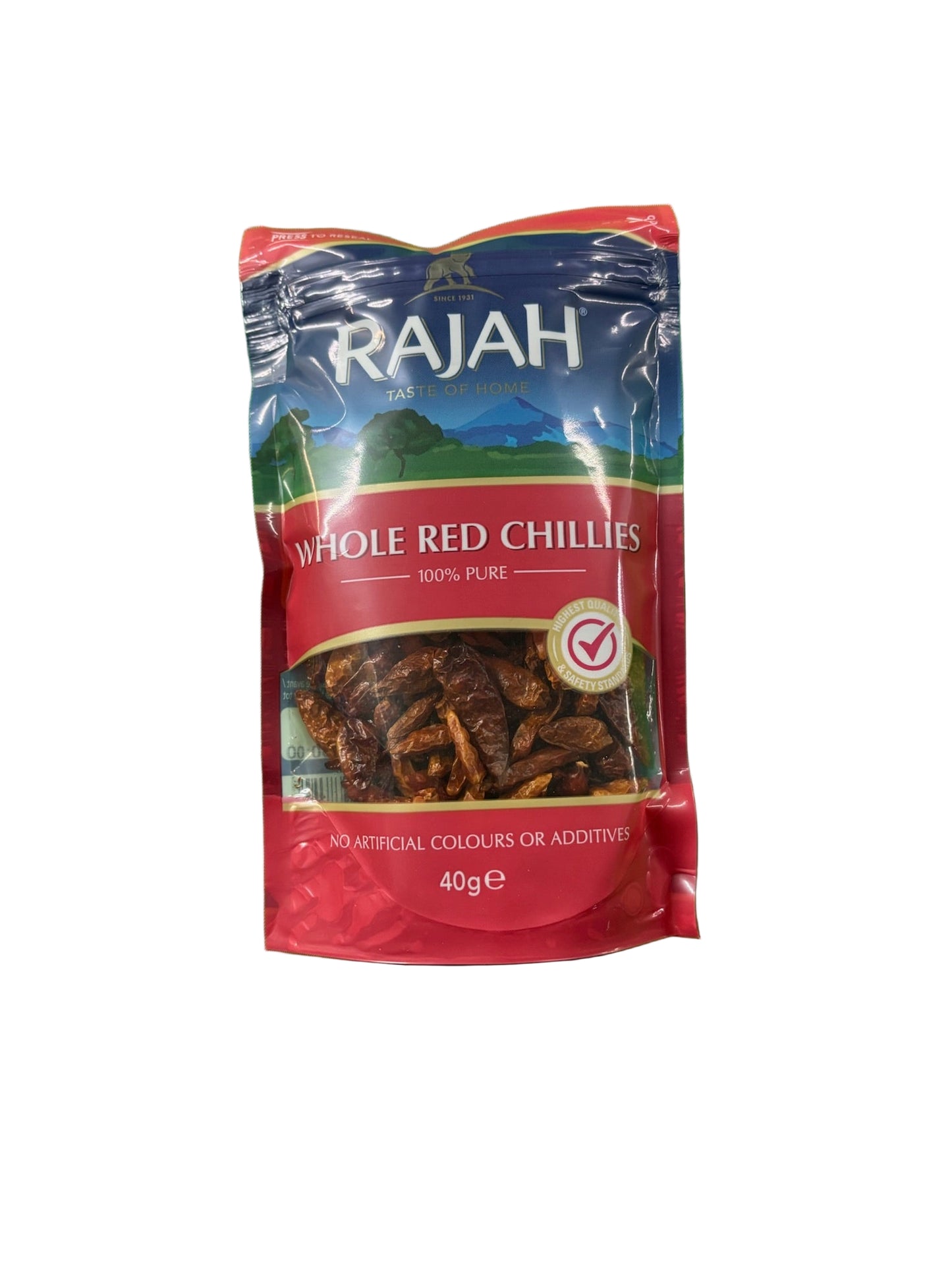 Rajah Whole Red Chillies (40g)
