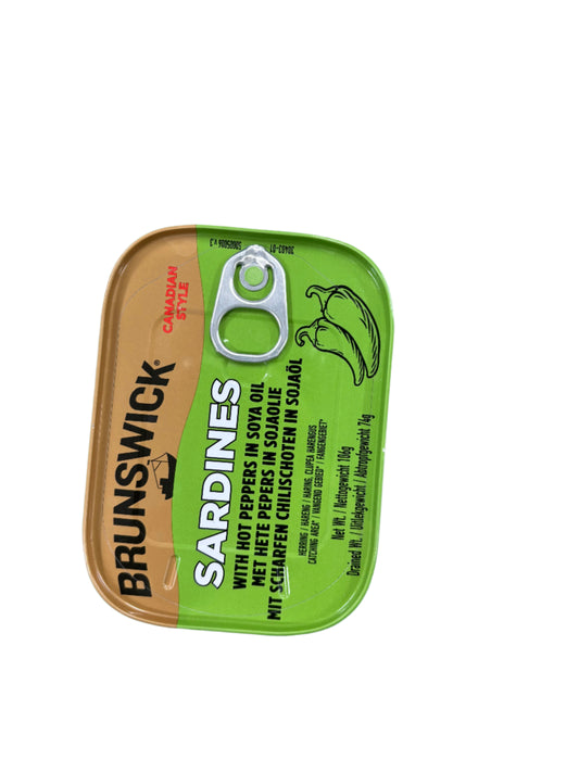 Brunswick Sardines Hot Peppers (106g)