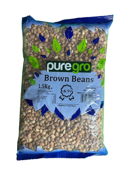 Puregro Brown Beans (1.5Kg)