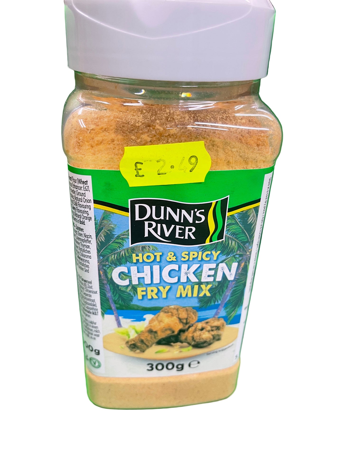 Dunns River Hot & Spicy Chicken Fry Mix (300g)