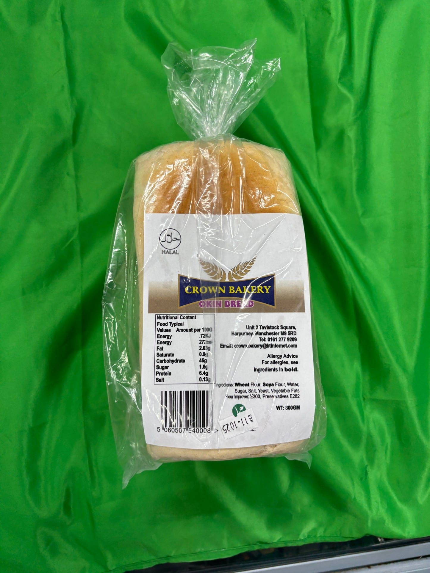 Crown Bakery Bread (Unsliced)