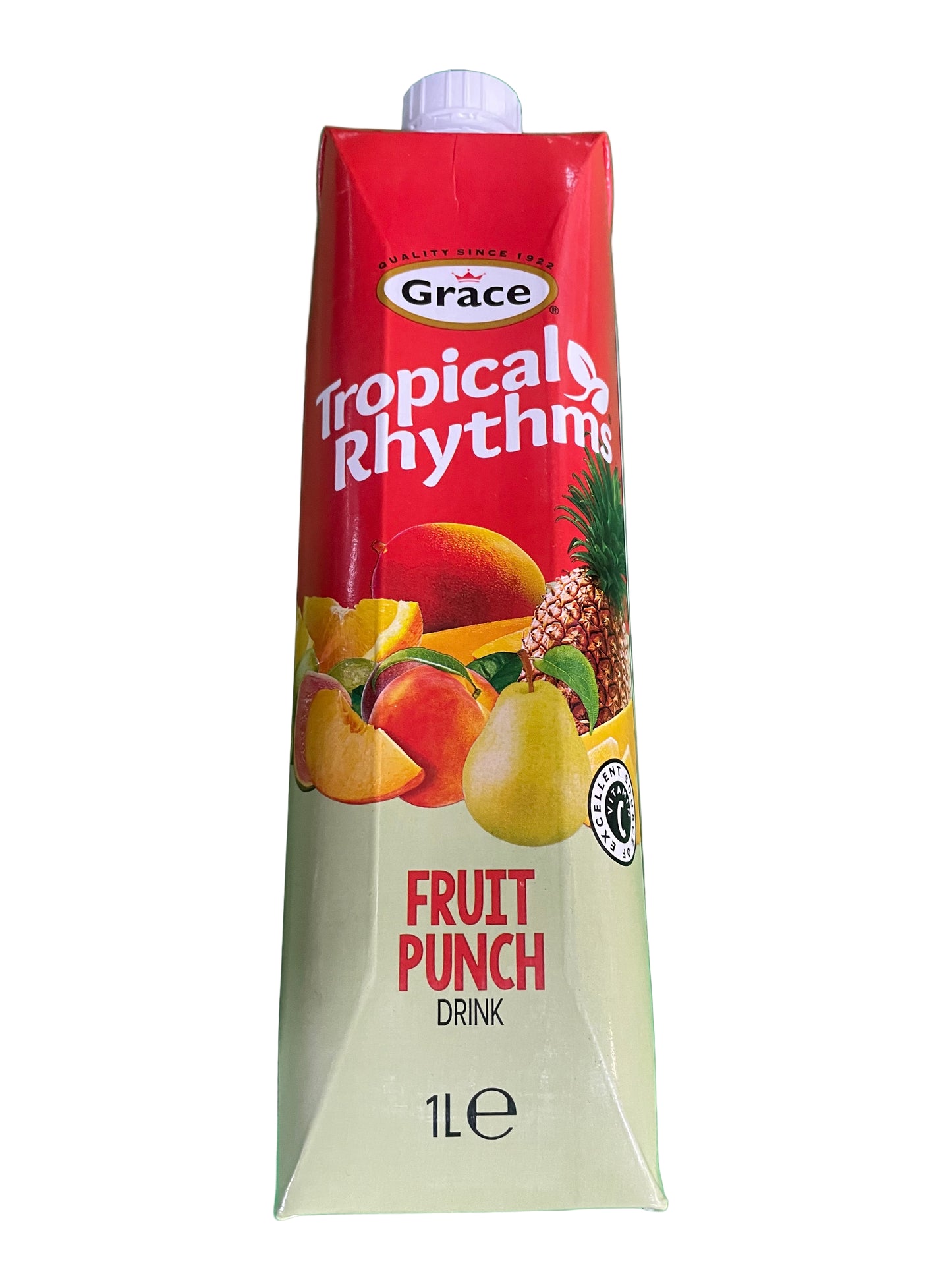 Grace Tropical Rhythms Fruit Punch Drink (1L)