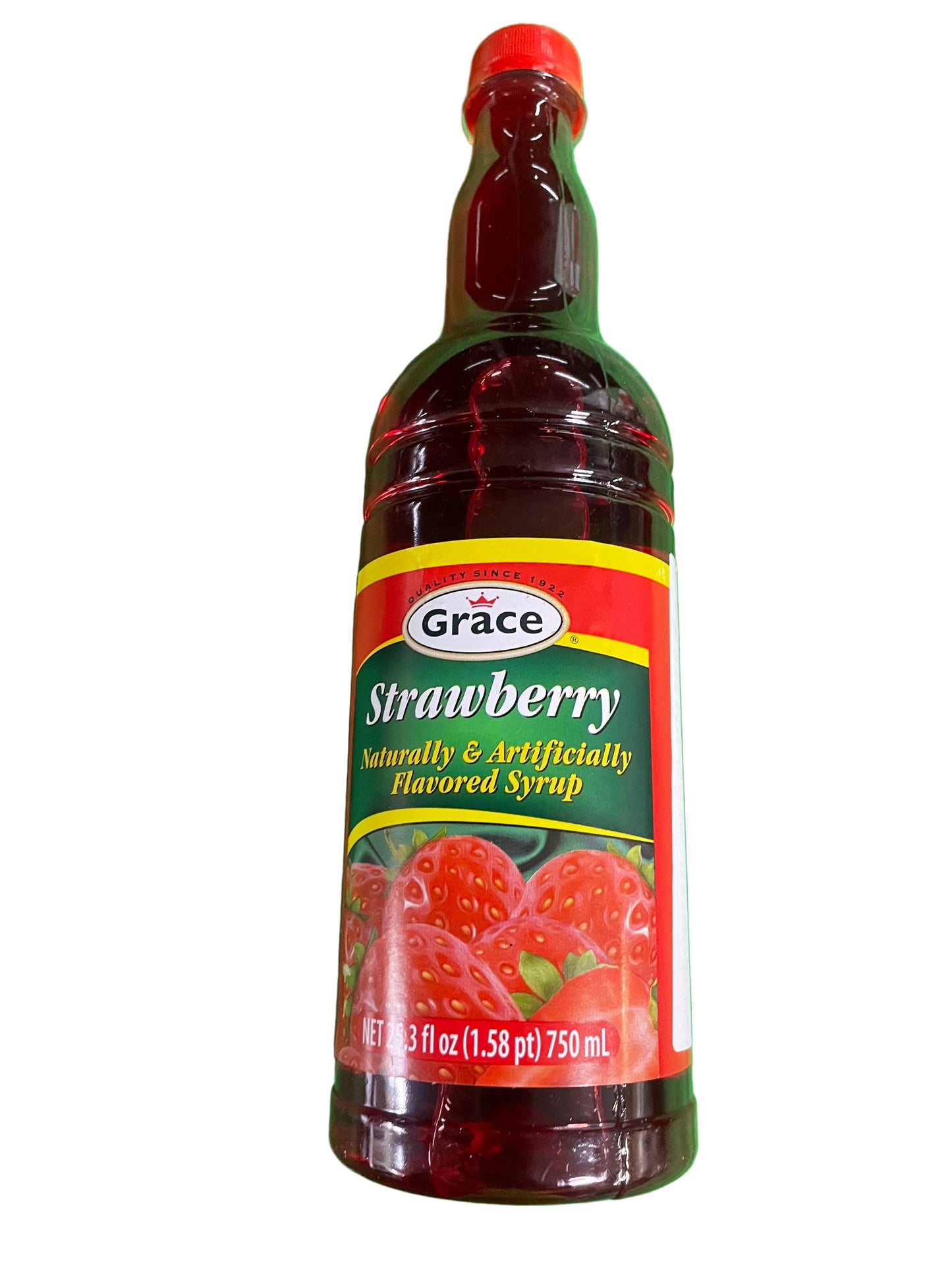 Grace Strawberry Flavoured Syrup (750ml)