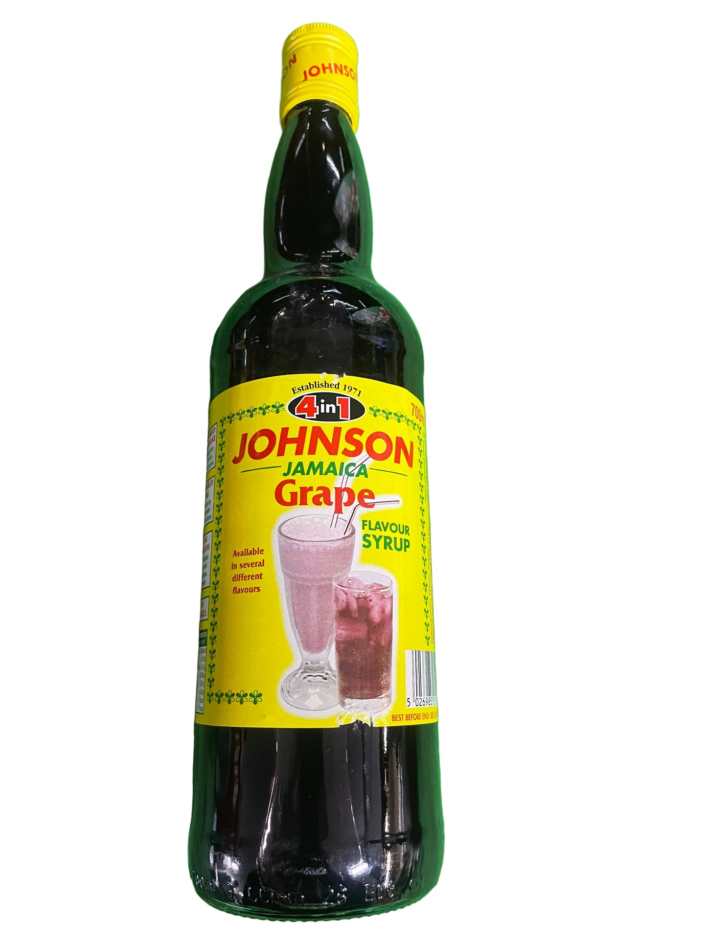 Johnson Jamaica Grape Flavour Syrup (700ml)
