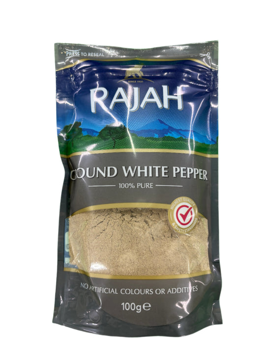 Rajah Ground White Pepper (100g)