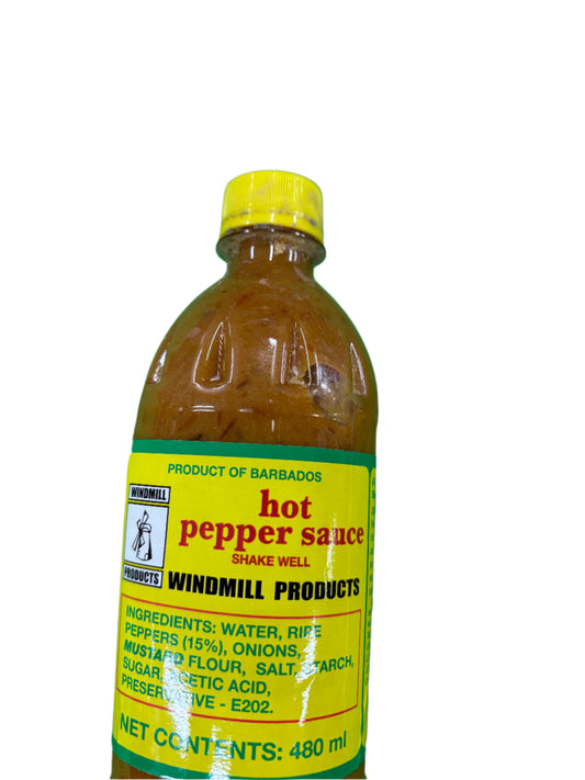 Windmill Hot Pepper Sauce (480ml)