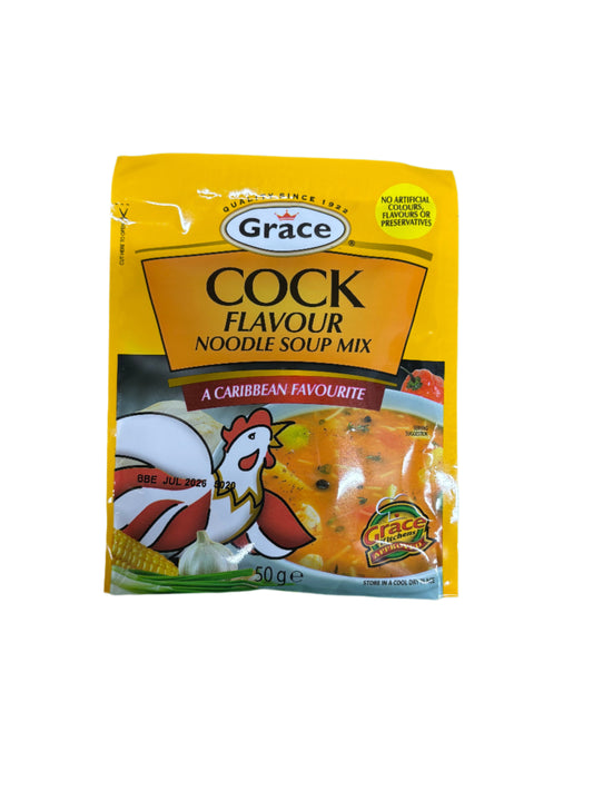 Grace Cock Flavour Noodle Soup Mix (50g)