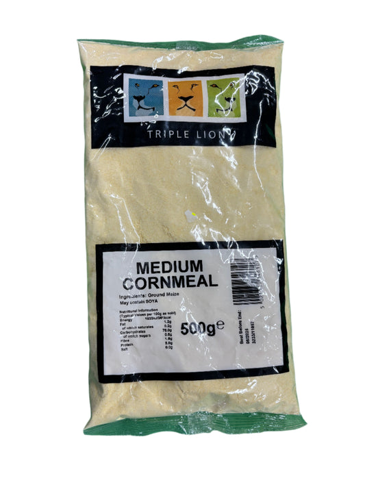 Triple Lion Medium Cornmeal (500g)