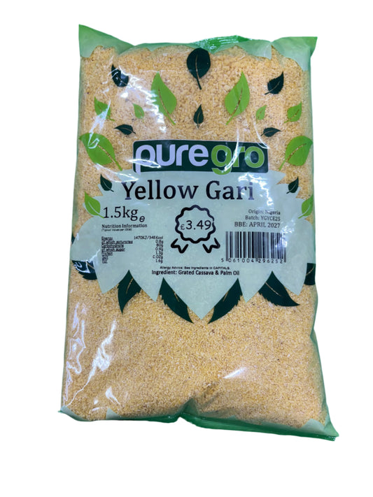 Puregro Yellow Gari 1.5kg
