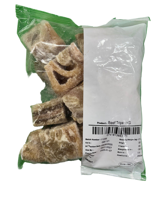 Beef Tripe (1kg)- Frozen