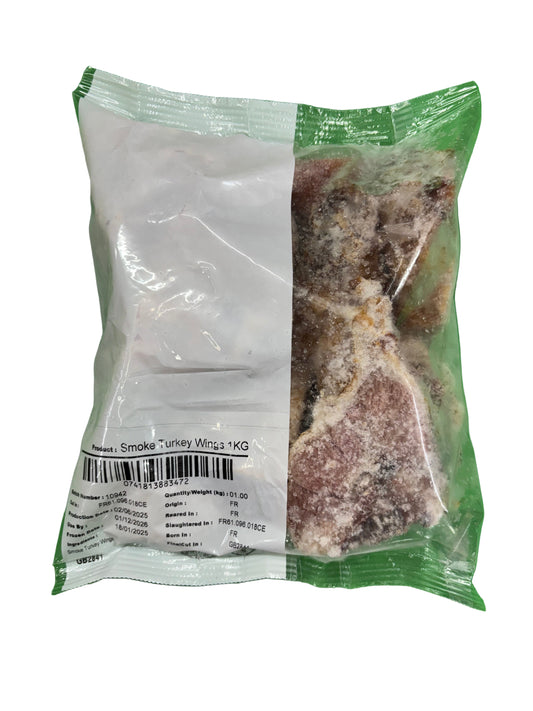 Smokey Turkey Wings (1Kg)-Frozen
