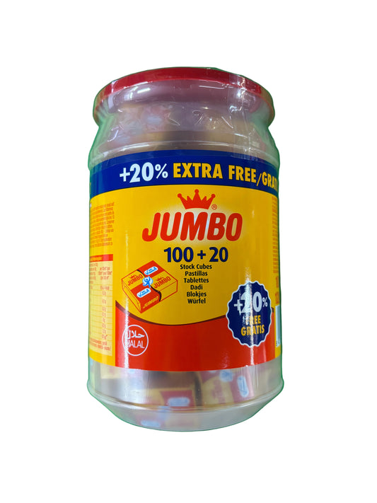 Jumbo 100+20 Stock Cubes