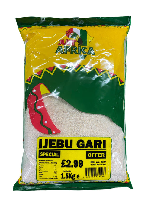 Just Africa Ijebu Gari 1.5kg