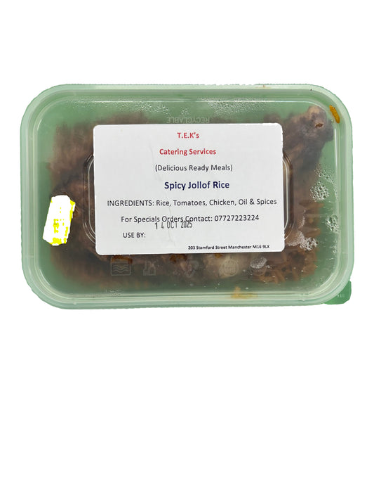 T.E.K.'s Catering Spicy Jollof Rice
