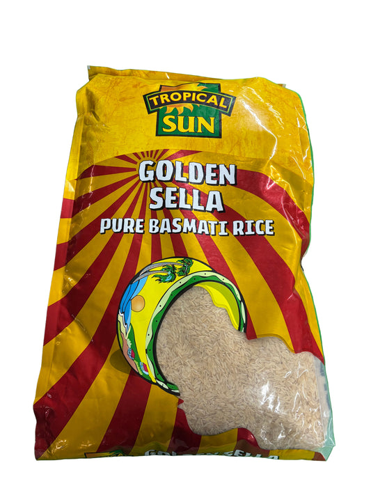 Tropical Sun Golden Sella Pure Basmati Rice (10KG)