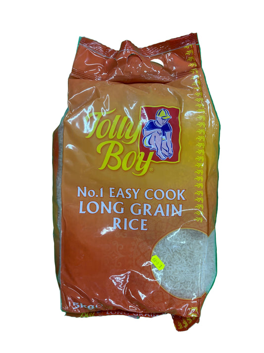 Tolly Boy Easy Cook Long Grain Rice (5KG)