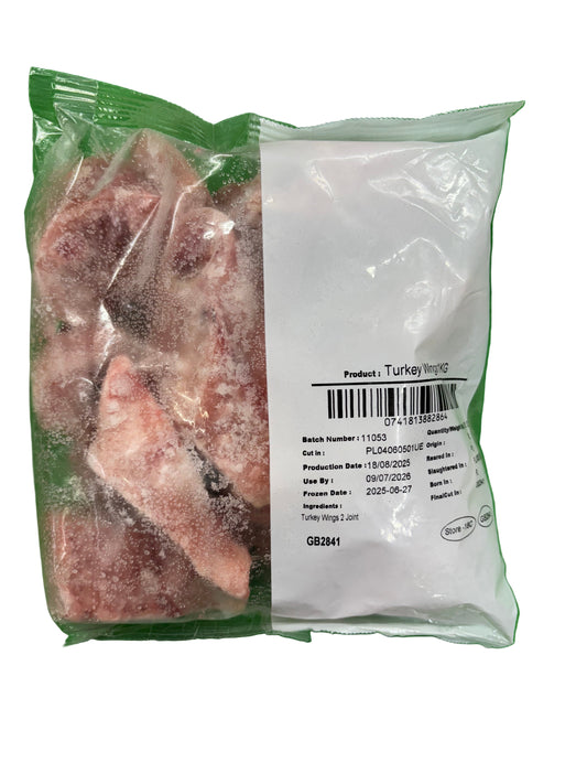 Turkey wings (1kg) -Frozen