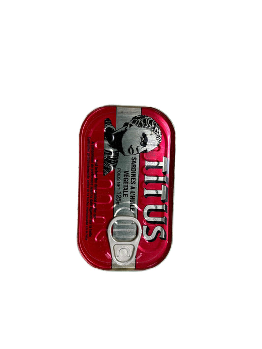 Titus Sardines in Vegetable Oil 125g