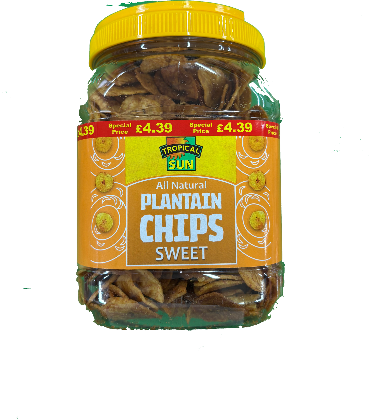 Tropical Sun Plantain Chips Sweet (450g)