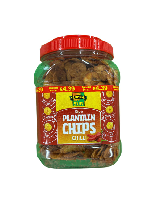 Tropical Sun Plantain Chips Chilli (450g)