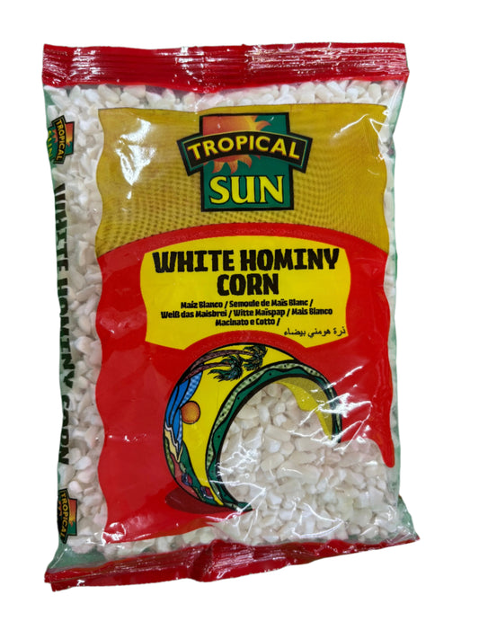 Tropical Sun White Hominy Corn (500g)