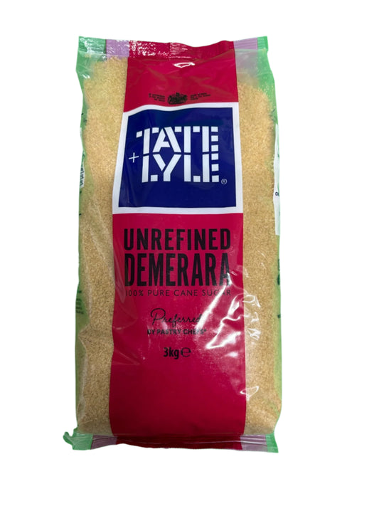 Tate + Lyle Unrefined Demara 3kg